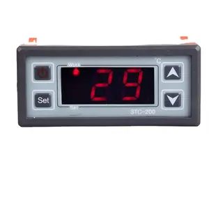 Termostato digital para nevera, controlador de temperatura, STC-200