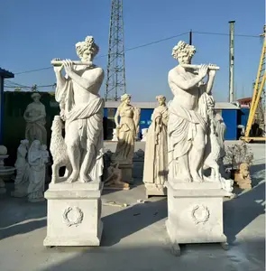 罗马裸体男人雕塑大理石大