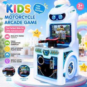 Máquina <span class=keywords><strong>de</strong></span> Juego <span class=keywords><strong>de</strong></span> Carreras para Niños LeChen Mini, <span class=keywords><strong>Simulador</strong></span> <span class=keywords><strong>de</strong></span> Conducción <span class=keywords><strong>de</strong></span> Autos para Niños que Funciona con Monedas, con Sistema en Inglés - Product Image 1