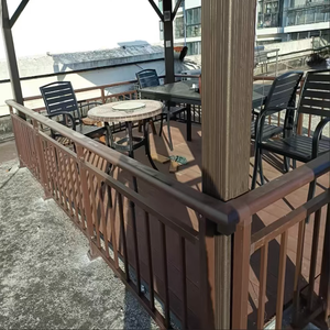 Nhanh hơn cài đặt độ bền kim loại lan can sơn tĩnh điện ngoài trời kim loại tay vịn căn hộ sử dụng tay vịn - Product Image 4