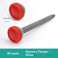 Pistolet de transplantation de semis en plastique, pulvérisateur à gâchette rouge et vert pour pépinière, ferme, serre, jardin, irrigation