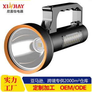 Portable Searchlight Led Rechargeable Dimmable Aluminum Alloy 60V Li-ion Battery Mounted <b>Lighting</b> - Product Image 3