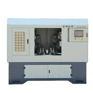 4 Grinding Heads Rotary Table Polishing Machine Metal Brass Cylindrical Products Mirror Polished