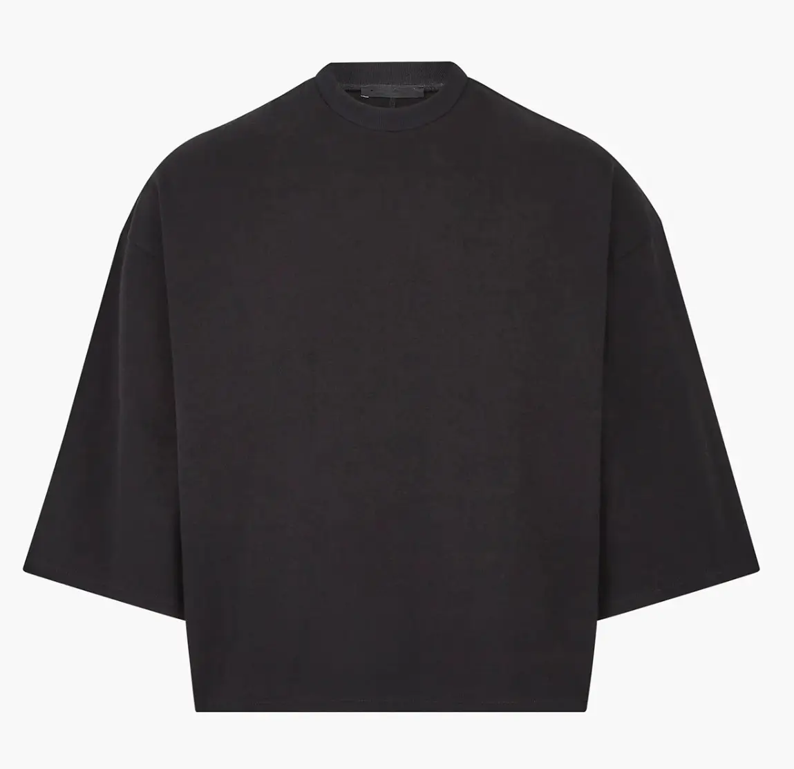 Kurzarm Blank Streetwear Cropped T-Shirt Regular Fit Herren bekleidung Baumwolle Custom Crop T-Shirts