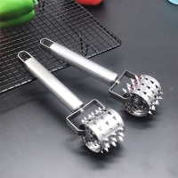 Ablandador de Carne de Acero Inoxidable Sostenible para Cocina con Agujas para Ablandar y Descomprimir Carne