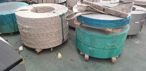 Декоративный материал зеркальная отделка AISI нержавеющая сталь катушка Золотые полоски - Product Image 3