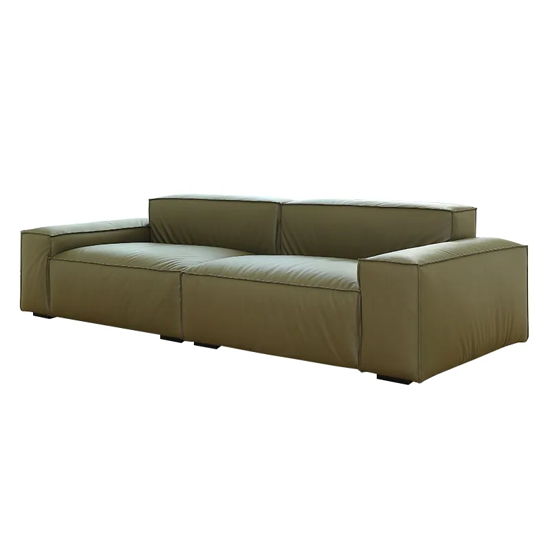 Fabric Furniture Living Room Combination luxury sofa set green sofa 3 seater leather couch modern