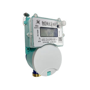 Compteur d'eau intelligent économique avec contrôle de vanne GSM, compteur de <span class=keywords><strong>débit</strong></span> d'eau prépayé numérique IoT - Product Image 2