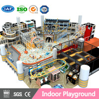 Ensemble complet d'équipements de jeux intérieurs pour enfants, château gonflable en PVC souple, centre de jeux de parc d'attractions, personnalisable, grande capacité