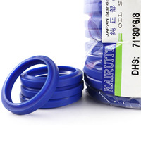 Joint d'étanchéité hydraulique pour cylindre d'excavatrice, type J, joint anti-poussière DKB DKBI DLI GA DH DHS LBH JA1 PU, joint durable pour cylindre hydraulique