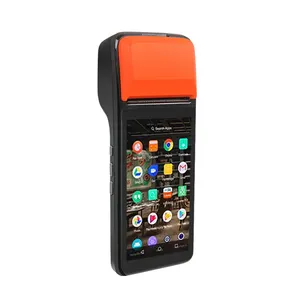 Macchina pos portatile 2G 3G 4G Wifi Android seller con stampante termica SDK 58mm