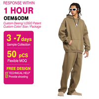 Custom Essentials Baggy Coton Polyester Polaire Survêtement Survêtements Fabricant Unisexe Pantalon de Survêtement et Ensemble de Sweat à Capuche pour Hommes