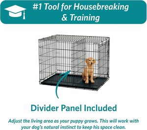 Đa chức năng Dày Chó Thùng chó nhỏ Cũi chó playpen Puppy lồng đôi cửa nhiều <span class=keywords><strong>Stackable</strong></span> mạnh mẽ thép carbon kim loại - Product Image 6