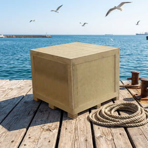 High Quality Custom Logo Eco-Friendly Recyclable Nestable Solid Box Wooden Shipping <b>Crate</b> Overflow Foldable <b>Stackable</b> Wholesale - Product Image 1