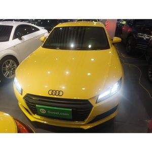 Guazi <span class=keywords><strong>Audi</strong></span> <span class=keywords><strong>TT</strong></span> 2015 Coupé d'<span class=keywords><strong>occasion</strong></span> Essence Automatique Transmission intégrale Jaune Prêt à l'exportation Stock disponible Stock concessionnaire - Product Image 2