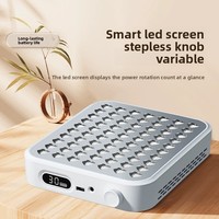 Nouvelle série de collecteurs de poussière à ongles professionnels rechargeables puissants de 60 W avec une forte aspiration par ventilateur pour salon de manucure