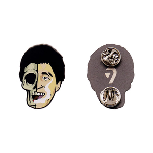 Insignia de retrato de Metal personalizada Popular, diseño libre, patrón de logotipo, estrella, fideos, insignia de esmalte exclusiva, Pin - Product Image 1