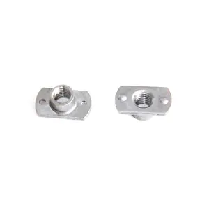 M4 M5 M6 Đồ Nội Thất Kết Nối Thép Lạnh Tiêu Đề Phẳng Cap Threaded Chống Trượt T Weld Nut