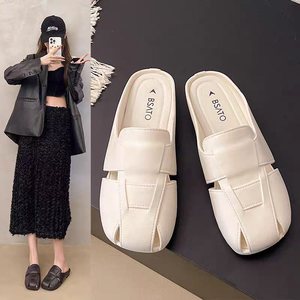 2025 sandales plates pour femmes à la mode pour l'été tongs de vente chaude avec semelles souples et sandales de fée antidérapantes en gros - Product Image 5