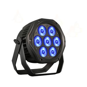 Venta Directa de Fábrica, Mini Foco LED Par de 7x18w, Resistente al Agua IP65, RGBWA, para Escenarios Exteriores - Product Image 1