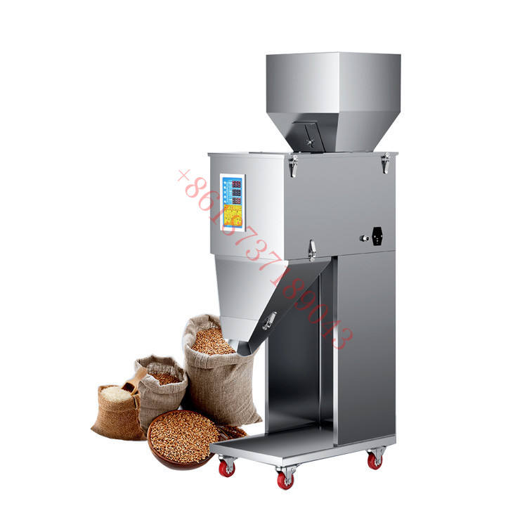 Small-Business Rice, Grain and Coffee-Bean Weighing Filling Machine — изображение продавца из карточки Alibaba