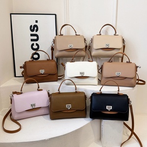 Borsa a Tracolla Piccola Portatile di Alta Qualità 2025 per Donne, Colore Caramella, Borsa di Lusso in Pelle PU Femminile, Borsetta da Donna - Product Image 1