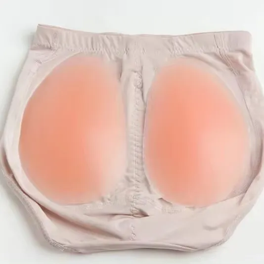 1 çift kalça arttırıcılar ekler rahat çıkarılabilir Push Up seksi Bikini külot külot kadın silikon popo pedleri