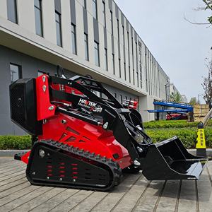 Мини-гусеничный малый погрузчик Бетономешалка 1200 кг компактный мини-погрузчик для продажи по низкой цене - Product Image 3