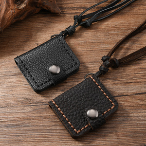 Portefeuilles vintage carrés en cuir à suspendre au cou, porte-clés souple pour pull, mini porte-monnaie <span class=keywords><strong>portable</strong></span> exquis en forme de <span class=keywords><strong>collier</strong></span> - Product Image 5