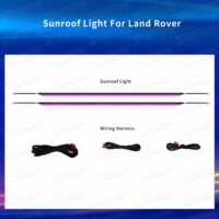Kit d'éclairage d'ambiance LED pour panneaux de garniture de portières de voiture, pour Range Rover Sport 2013-2022, lumières de décoration intérieure, couvercles de haut-parleurs