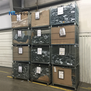 Lojistik sanayi depo istiflenebilir galvanizli tel kafes çelik kafes konteyner - Product Image 6