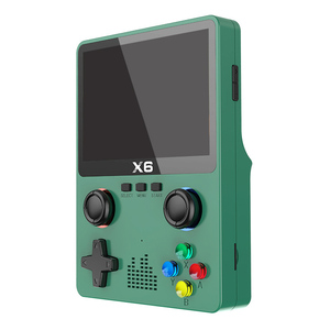 10000 oyunları ile X6 elde kullanılır oyun konsolu 3.5 inç ekran 64GB taşınabilir Retro klasik el oyun oyuncu - Product Image 3