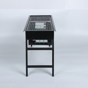 Barbecue au charbon <span class=keywords><strong>de</strong></span> bois pliable et portable, en acier robuste, <span class=keywords><strong>pour</strong></span> le camping en plein air, facile à nettoyer, pieds pliables, 60 cm - Product Image 2