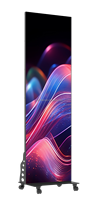 Affiche numérique LED P1.25 P1.56 P1.87 Intérieur HD Electronique Publicité LED Totem Ecran Wi-Fi Contrôle Affichage LED sur pied