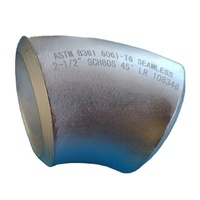 Coude en aluminium 90° 4 pouces Sch40 6061 sans soudure B16.9