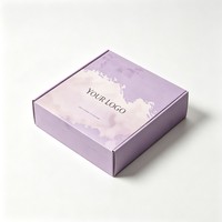 Boîte d'expédition en carton ondulé personnalisée en gros avec logo sur mesure pour l'e-commerce et l'emballage de produits
