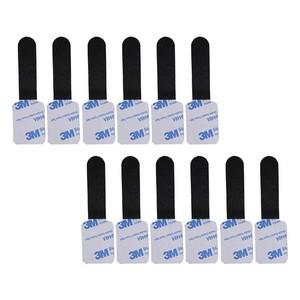 Data Cable Tie Self-<b>adhesive</b> Velcro Cable Organization Wire Household Corner Desktop Wire Fixing Tape <b>Hook</b> Ring - Product Image 1