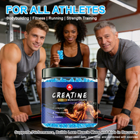 Gummies de créatine en gros pour OEM – Croissance musculaire, force, supplément énergétique pré-entraînement, créatine monohydrate 1250mg à croquer