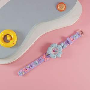 Montres à quartz pour filles tendance avec logo personnalisé, montres-bracelets pour enfants, spécialement conçues pour les enfants - Product Image 3