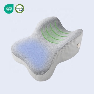 New Design Comfort Leg Knee-<strong>pillow</strong> Memory Foam Double Knee <strong>Elevator</strong> Support <strong>Pillow</strong> with Strap Belt for Side Sleepers in Bed - Product Image 4