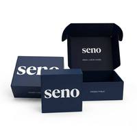 Cajas de Envío Negras Personalizadas para Pequeñas Empresas, Cajas de Cartón Corrugado para Suscripciones, Cajas de Embalaje con Logotipo