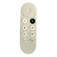 Control Remoto ES-RM129-1-V a Precio de Fábrica para el Nuevo Google Chromecast 4k TV, Decodificador con Google Voice, Smart TV G9N9N, Control por Voz BT IR RM