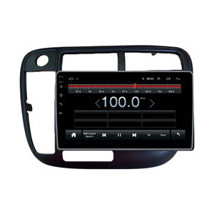 Honda Civic 1996-2001 için araba radyo 2Din Android Octa çekirdek araba Stereo DVD GPS navigasyon oynatıcı multimedya Android oto Carplay - Product Image 2