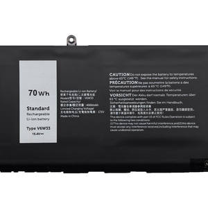Factory V6W33 Replacement Laptop <b>Battery</b> Pack 4550mAh for Latitude 3320 3520 3420 P144G G91J0 <b>Rechargeable</b> - Product Image 2