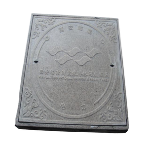 도난 방지 스퀘어 헤비 듀티 스퀘어 맨홀 커버 FRP 자외선 차단 보도 배수 맨홀 커버 - Product Image 4