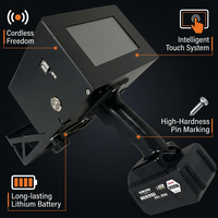 Machine de marquage par poinçonnage à points CNC portable de haute qualité au meilleur prix pour l'acier, l'aluminium et le métal