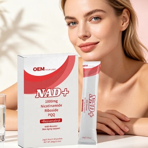 อาหารเสริมขายดี 1000 มก. NAD+ นิโคตินาไมด์ ไรโบไซด์ PQQ เรสเวอราทรอล สำหรับเพิ่มพลังงาน สารต้านอนุมูลอิสระ และเสริมสร้างภูมิคุ้มกัน - Product Image 1