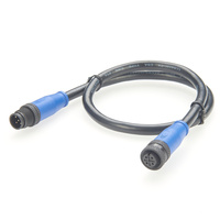Cable de bajada NMEA2000 M12 A Código CAN BUS Cable Micro-cambio M12 DeviceNet Bus Cable, Cable de extensión M12, Cable de actuador de sensor