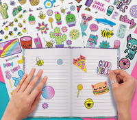 Libro de Pegatinas Educativas y Coloridas con Escenas Divertidas Personalizadas para Niños, Juego de Pegatinas Adhesivas, Servicio de Impresión en Papel Offset y Cartón
