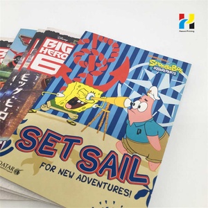 Servicio de Impresión de Libros de Actividades para Niños Personalizados, a Todo Color, con Laminación de Película de Lujo, Tapa Blanda, Cuaderno de Colorear Offset, Folleto - Product Image 1